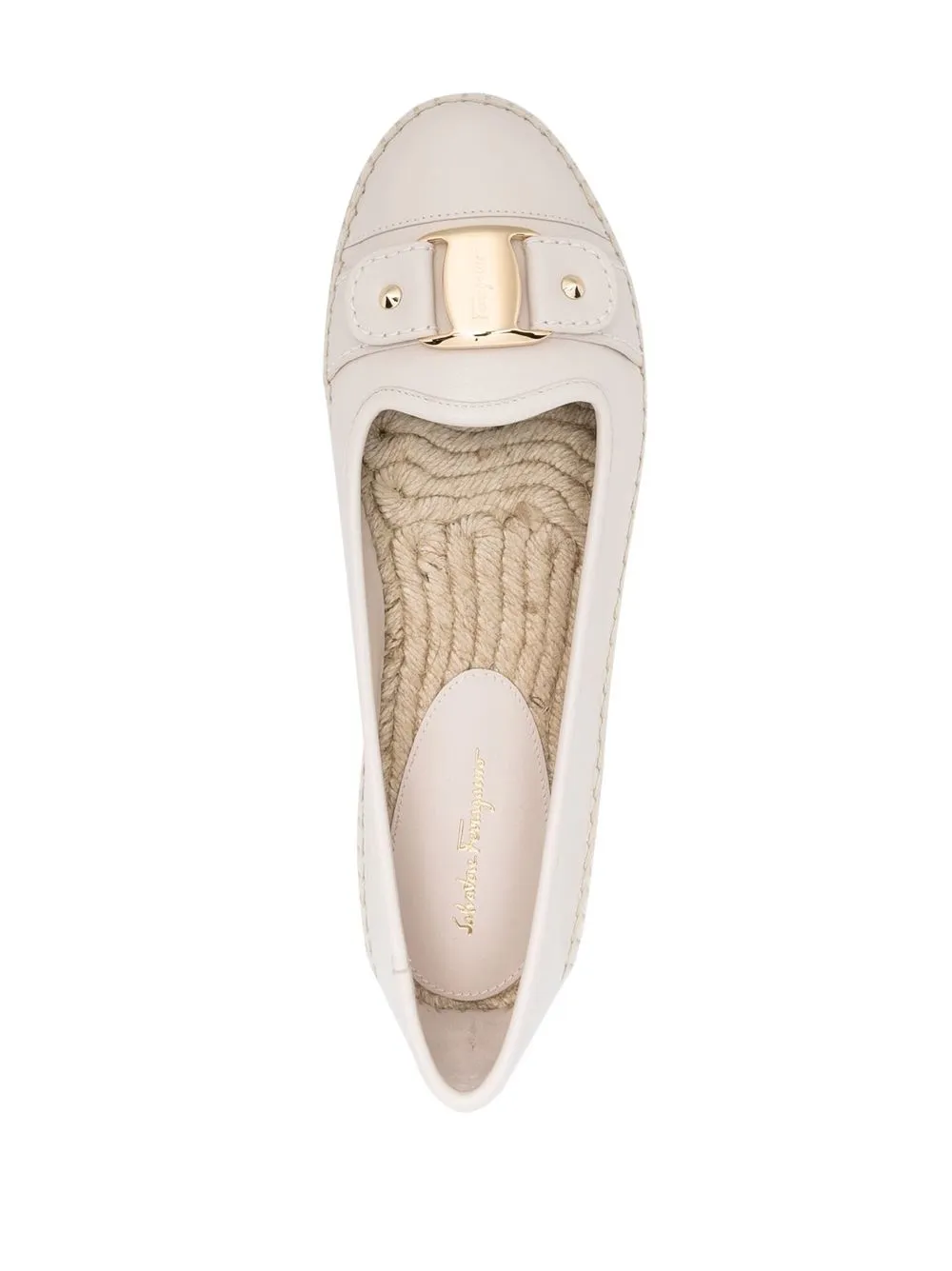Ferragamo ヴァラリボン エスパドリーユ | ニュートラル | FARFETCH JP