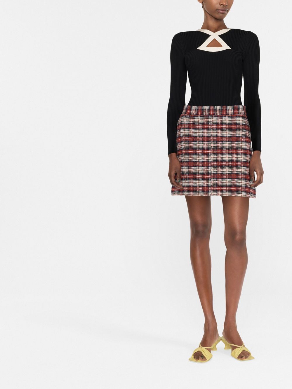 SANDRO Malanna cut-out Knitted Bodysuit - Farfetch