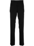 SANDRO slim-fit tailored trousers - Black