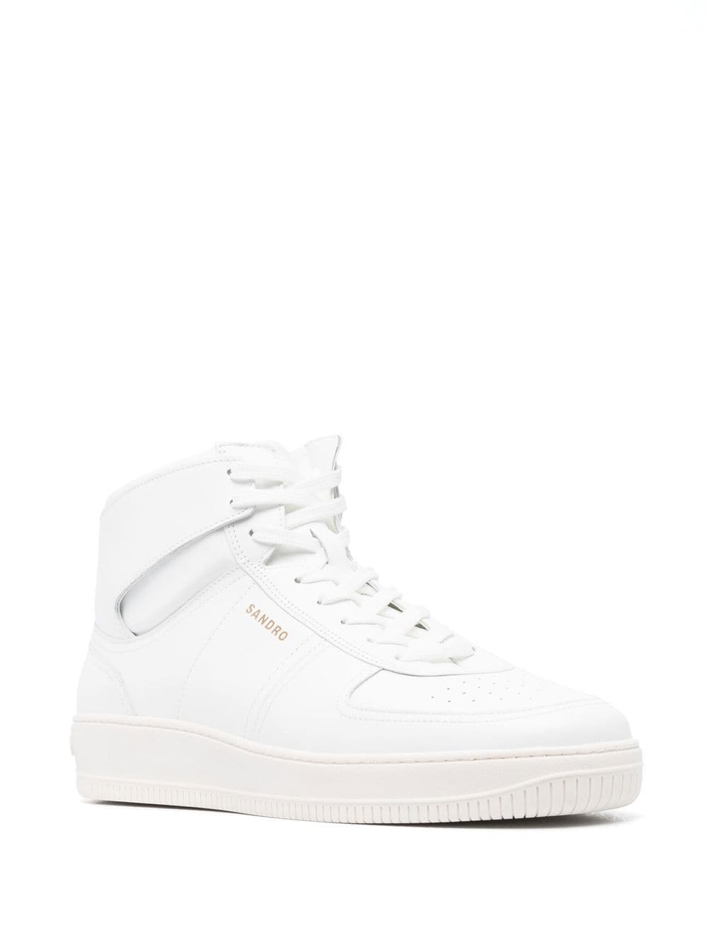 SANDRO Magic high-top sneakers - Wit