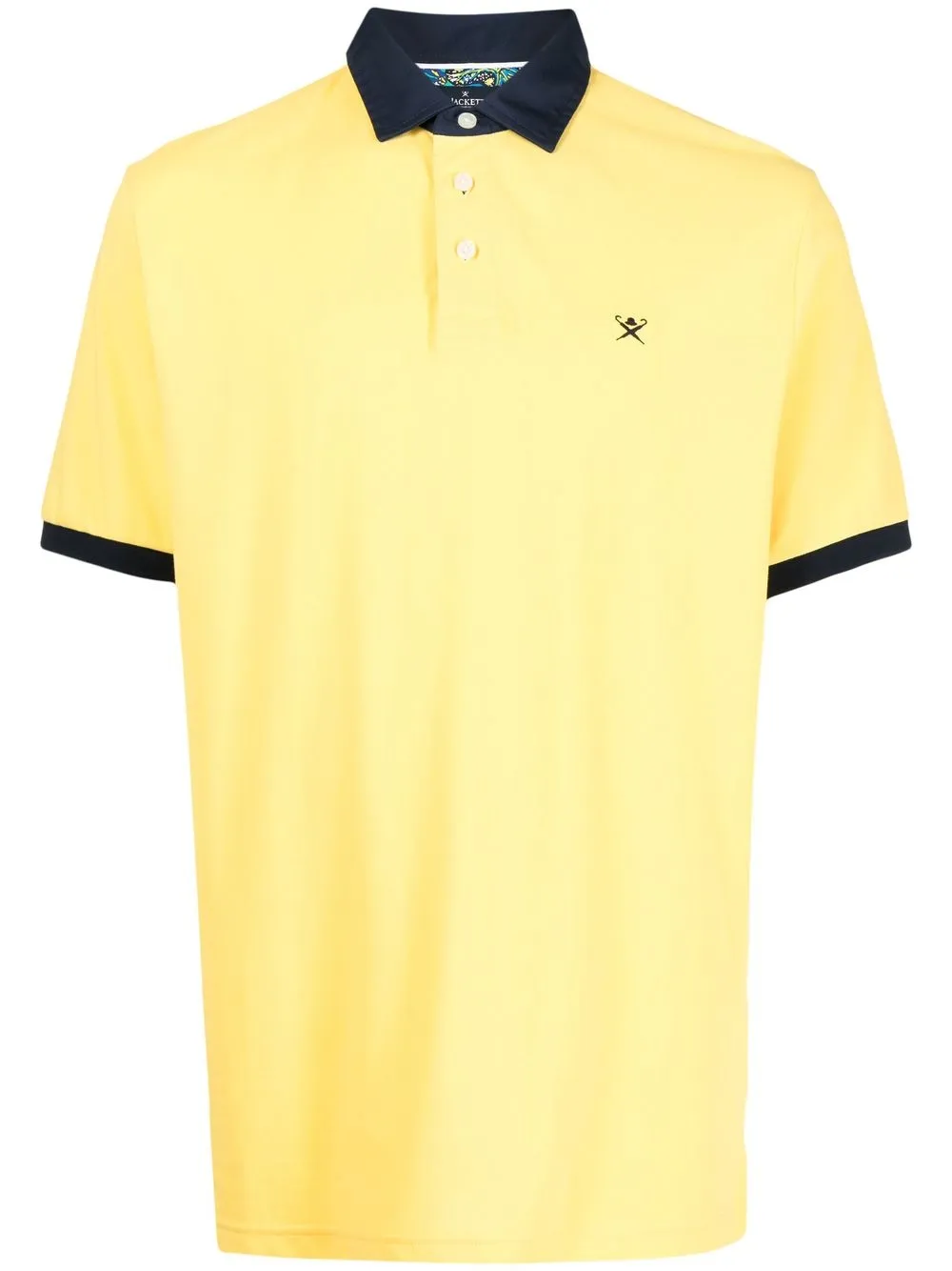 

Hackett playera tipo polo manga corta - Amarillo