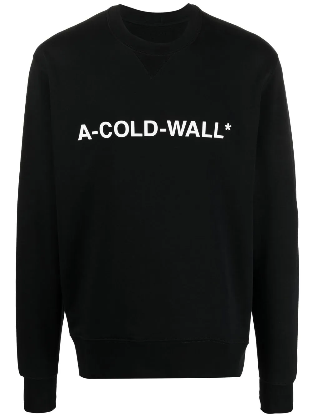 * logo-print crew neck sweatshirt