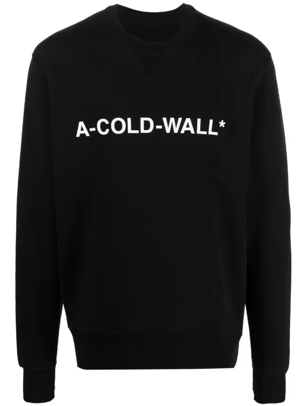 A-COLD-WALL* ロゴ スウェットシャツ | ブラック | FARFETCH JP