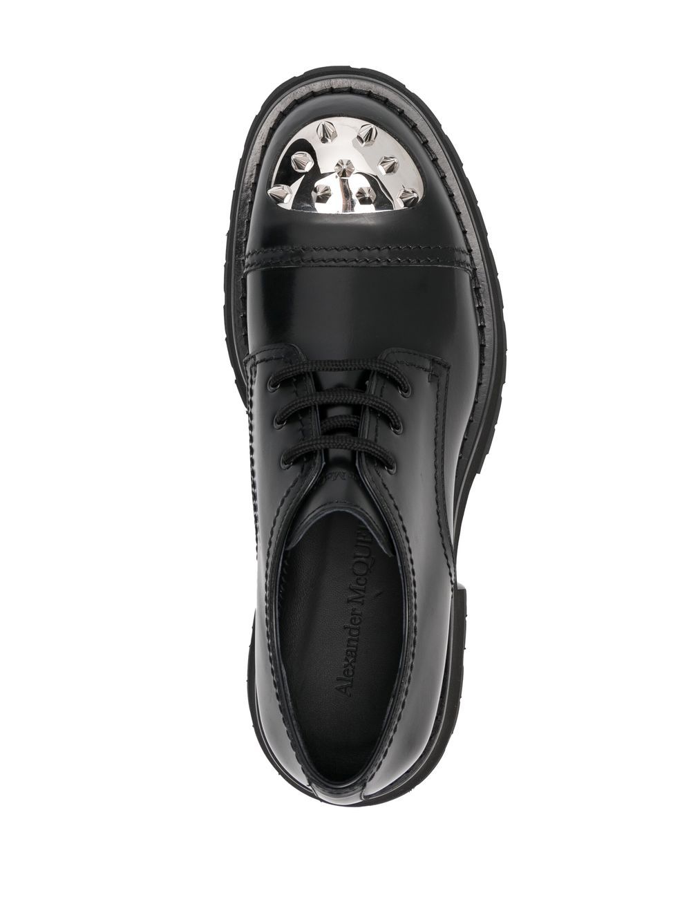 Alexander McQueen spike-stud Derby Shoes - Farfetch