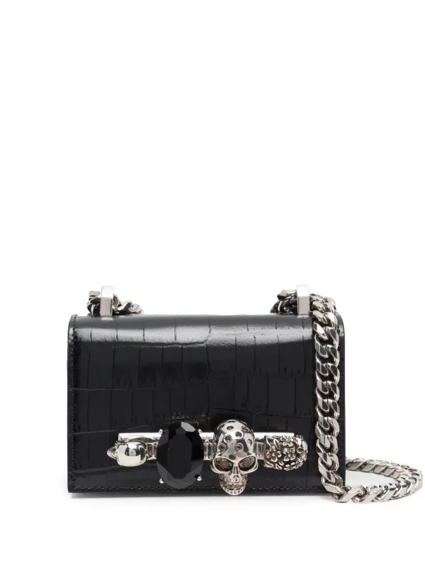 Alexander McQueen Mini Jewelled Satchel - Farfetch