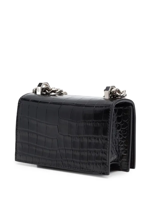 Alexander McQueen Mini Jewelled Satchel - Farfetch