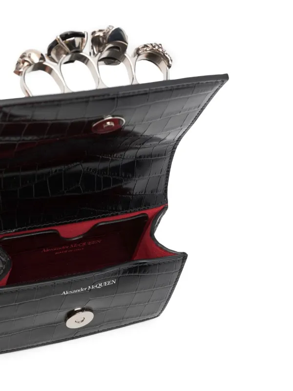 Alexander McQueen Mini Jewelled Satchel - Farfetch