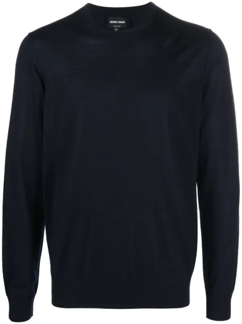 Giorgio Armani round-neck jumper