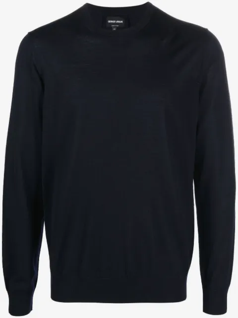Giorgio Armani round-neck jumper