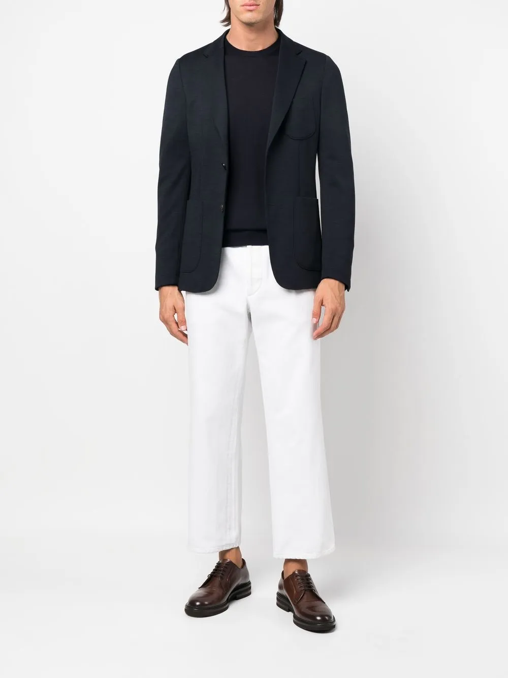 Giorgio Armani suéter con cuello redondo | Suéteres | Image 2