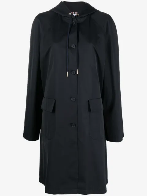 Thom Browne single-breasted hooded parka