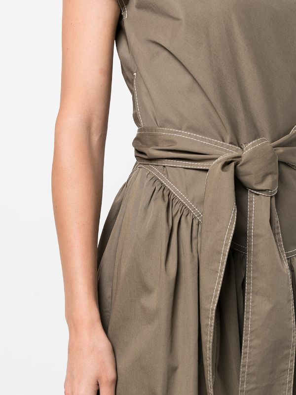 Tory Burch Gathered Wrap Dress - Farfetch