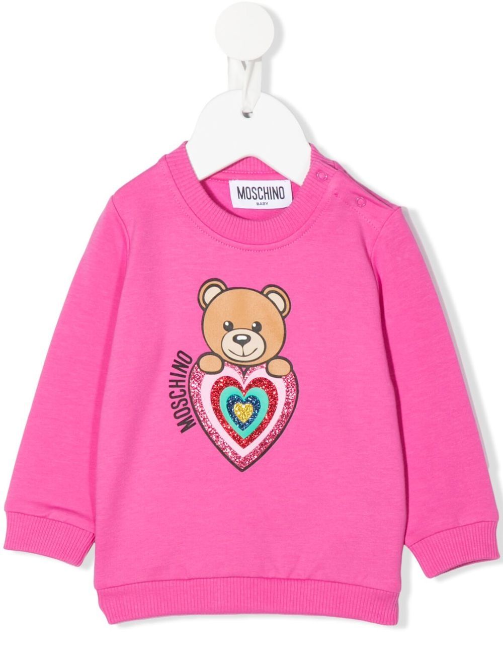 Moschino Kids Teddy Bear-print Sweatshirt - Farfetch