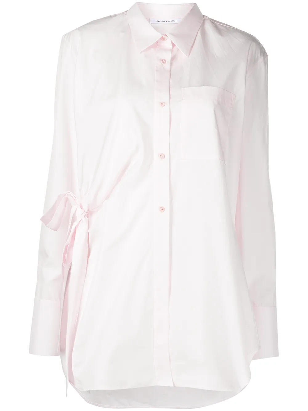 

Cecilie Bahnsen camisa Fenet - Rosado