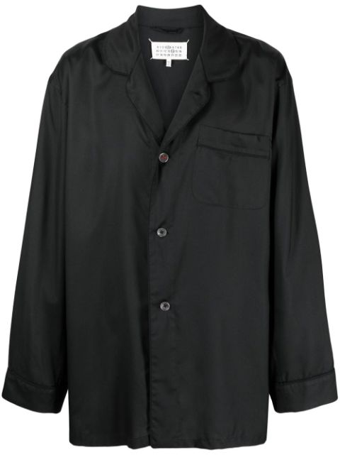 Maison Margiela long-sleeve silk shirt Men