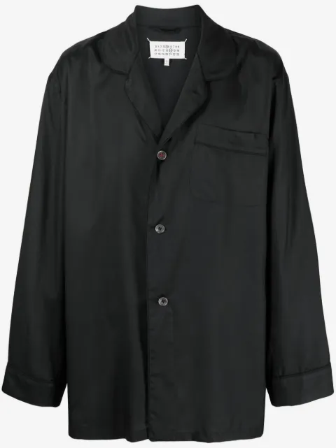 Maison Margiela long-sleeve silk shirt