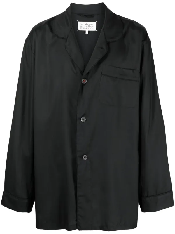 Maison Margiela long-sleeve Silk Shirt - Farfetch