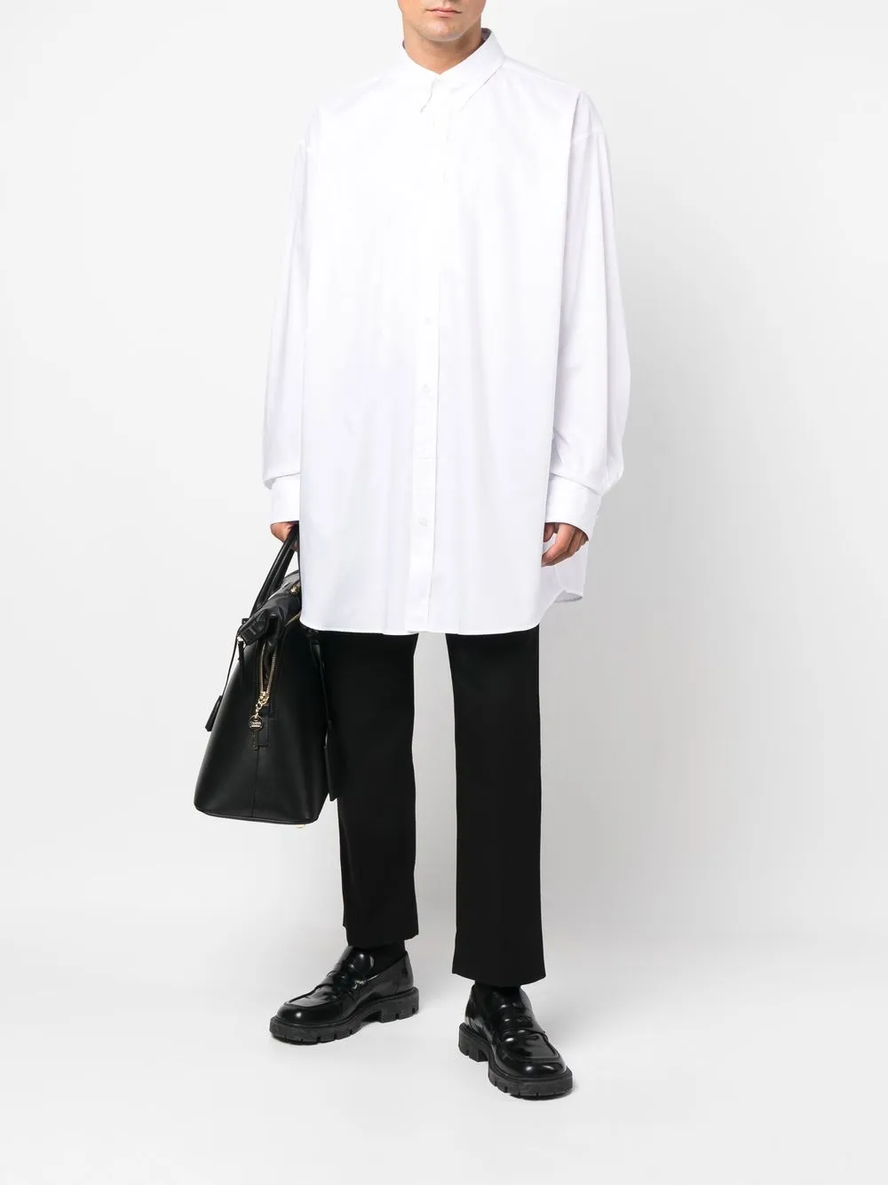 Maison Margiela Oversized overhemd - Wit