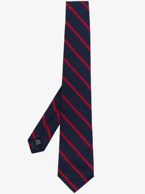 Polo Ralph Lauren Seidenkrawatte mit diagonalen Streifen