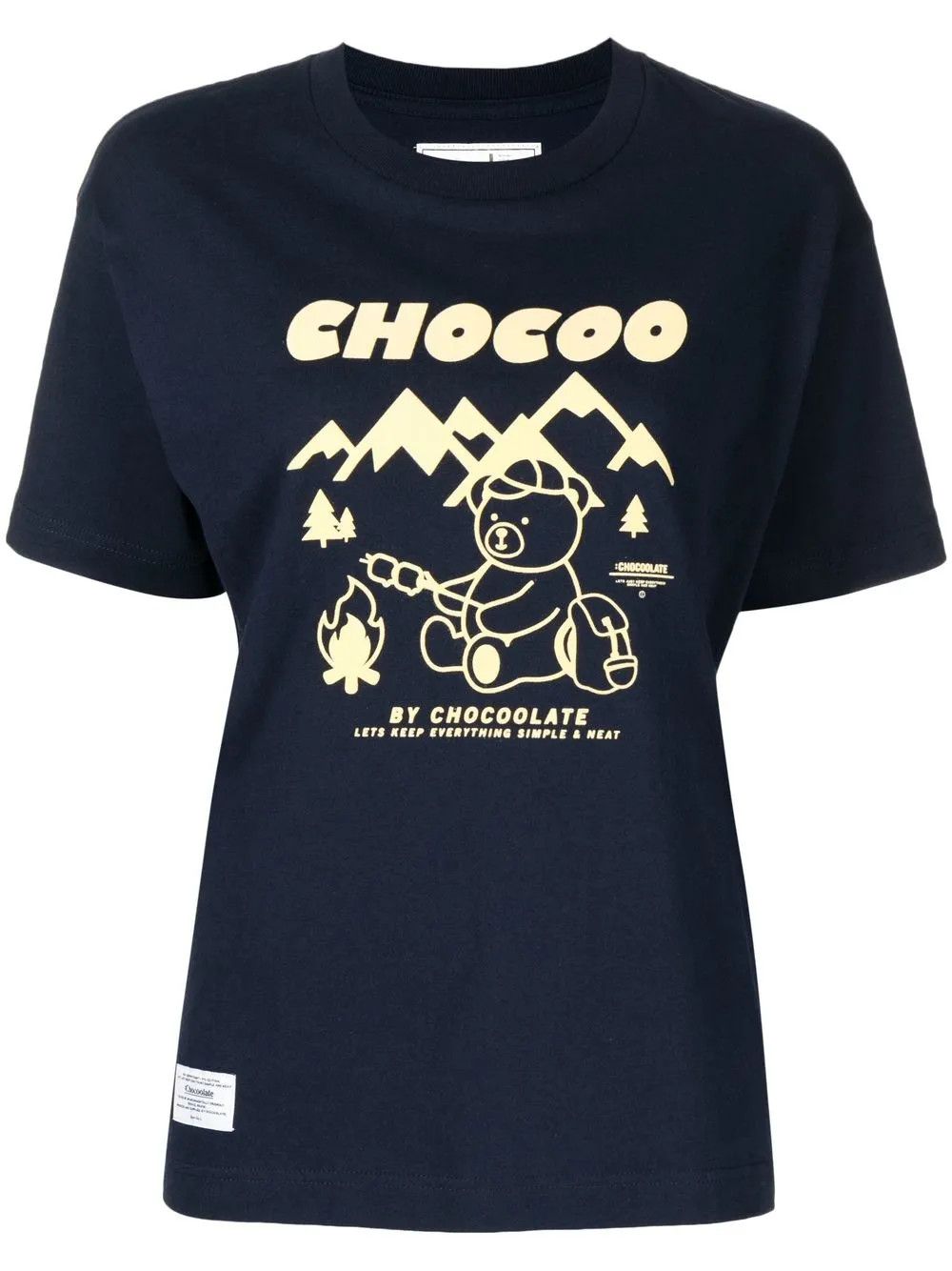 

CHOCOOLATE playera con estampado gráfico - Azul