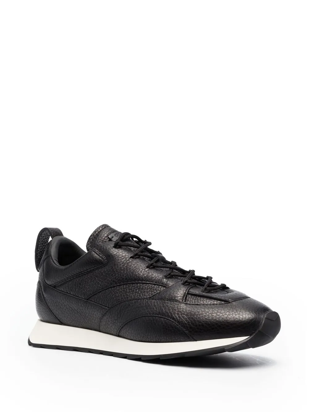 Giorgio Armani Sneakers met vlakken - Zwart
