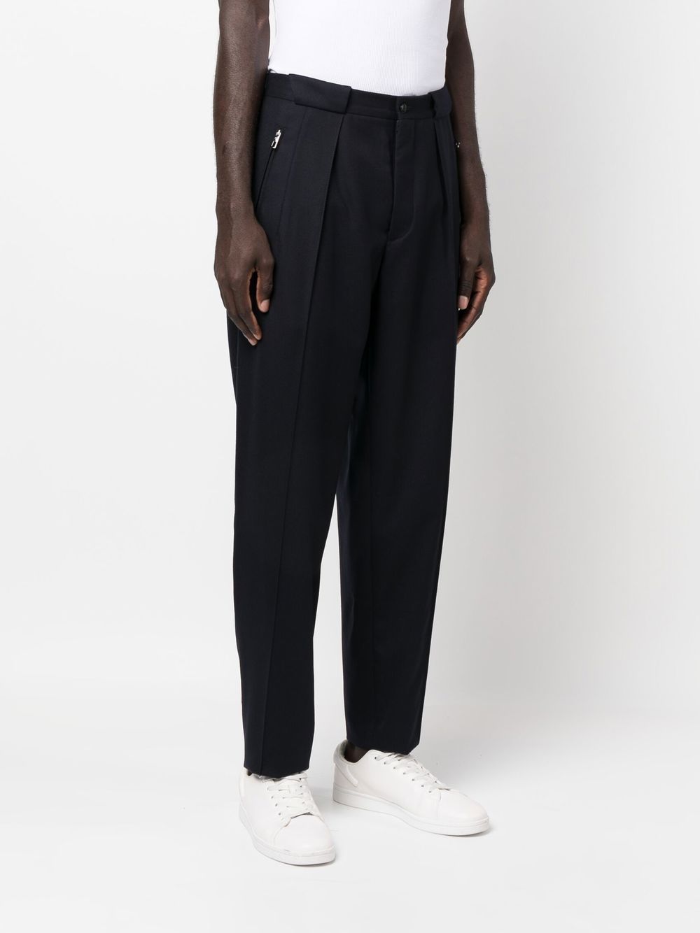 Giorgio Armani tapered tailored trousers Men