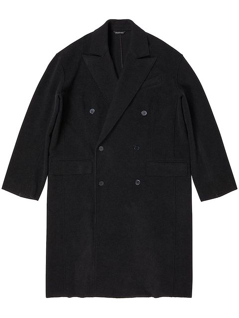 Balenciaga double-breasted cashmere coat