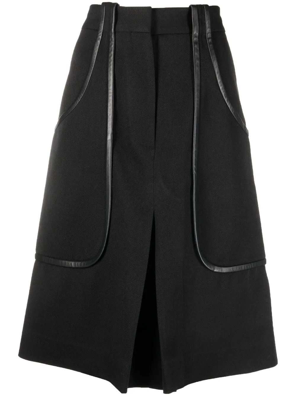 

Victoria Beckham A-line midi-skirt - Black