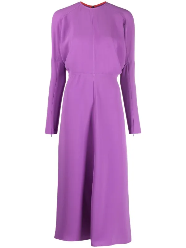 Victoria Beckham long-sleeve A-line 