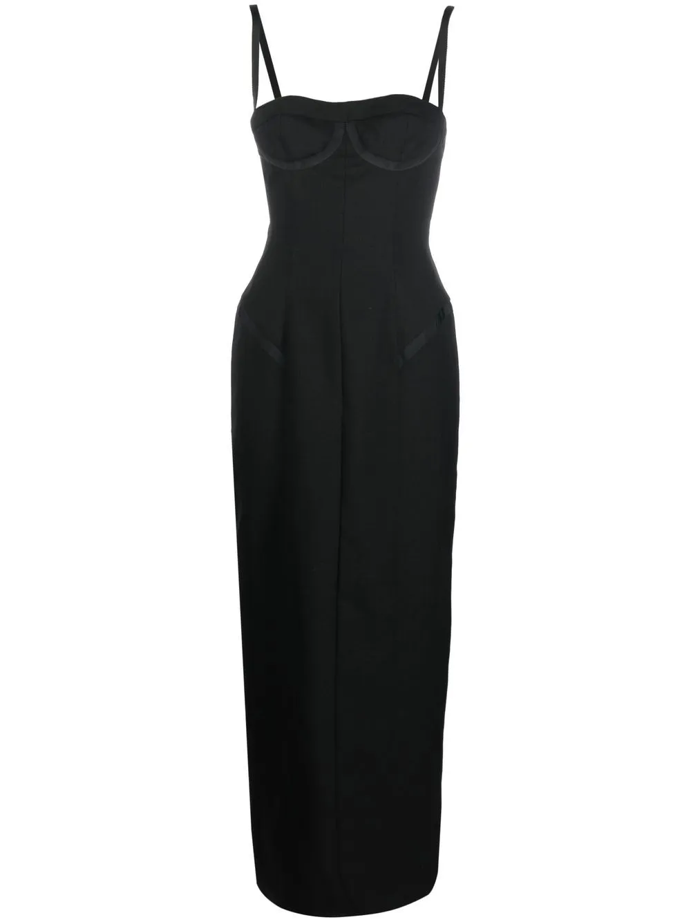 Thom Browne Schmales Kleid In Black