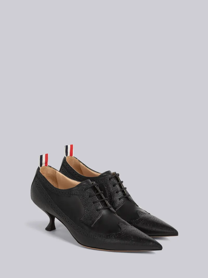 Vitello Calf Ankle Strap Court Shoe Thom Browne Official