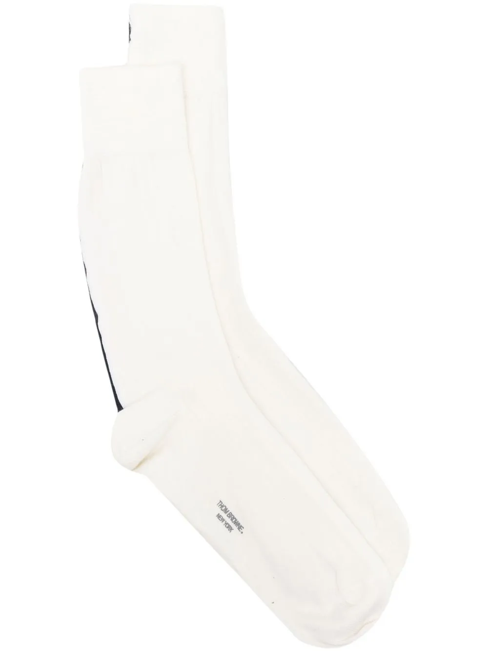 

Thom Browne RWB Stripe mid-calf socks - White