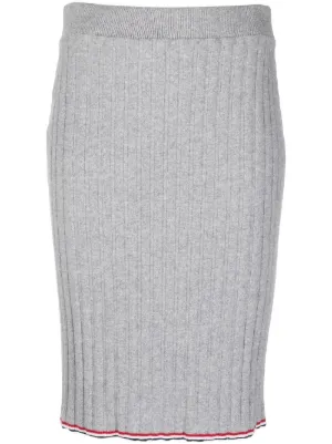 Knit skirt outlet gray