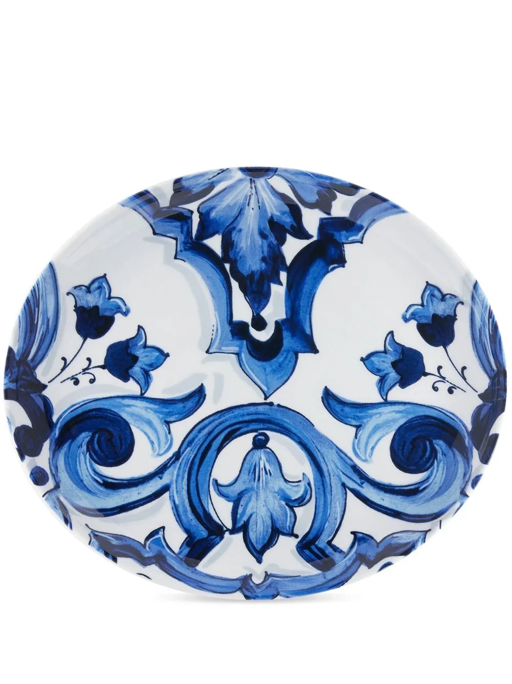 

Dolce & Gabbana porcelain Fiore platter - Blue