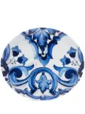 Dolce & Gabbana porcelain Fiore platter - Blue