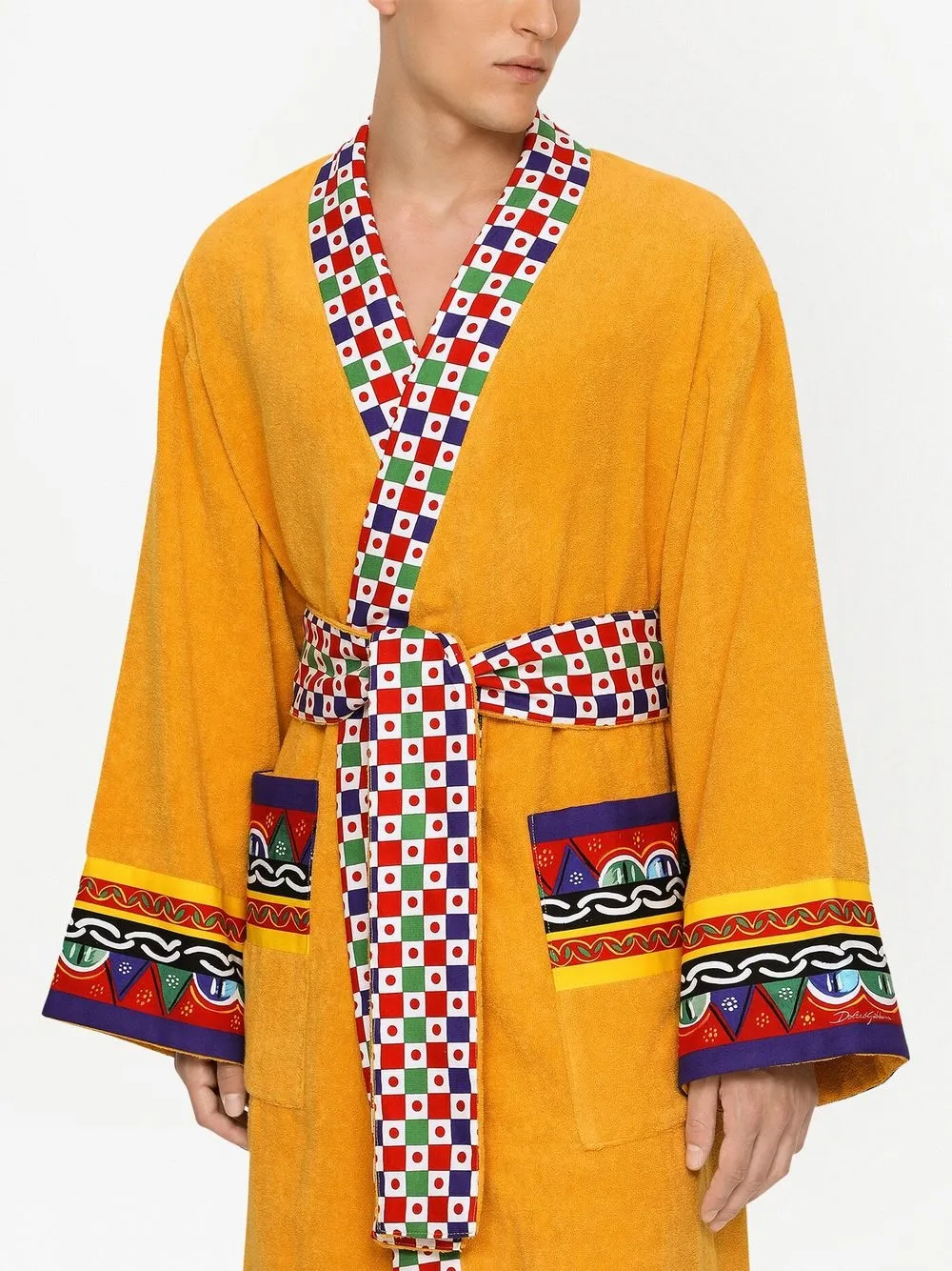 terry bath robe