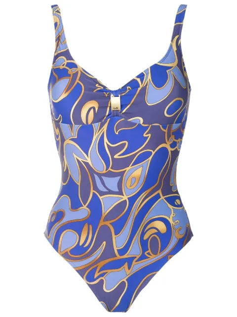 Lygia & Nanny graphic-print swimsuit