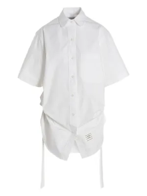 Thom Browne Oxford ミニシャツドレス | ホワイト | FARFETCH JP