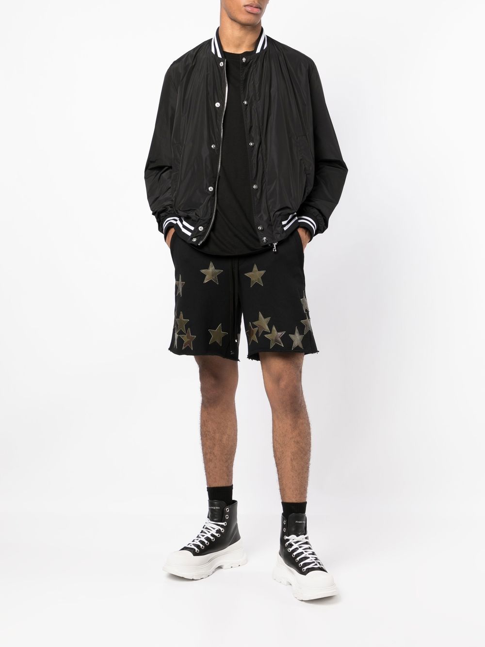 AMIRI Shorts met trekkoord - Zwart