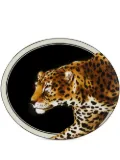 Dolce & Gabbana porcelain leopard platter - Brown