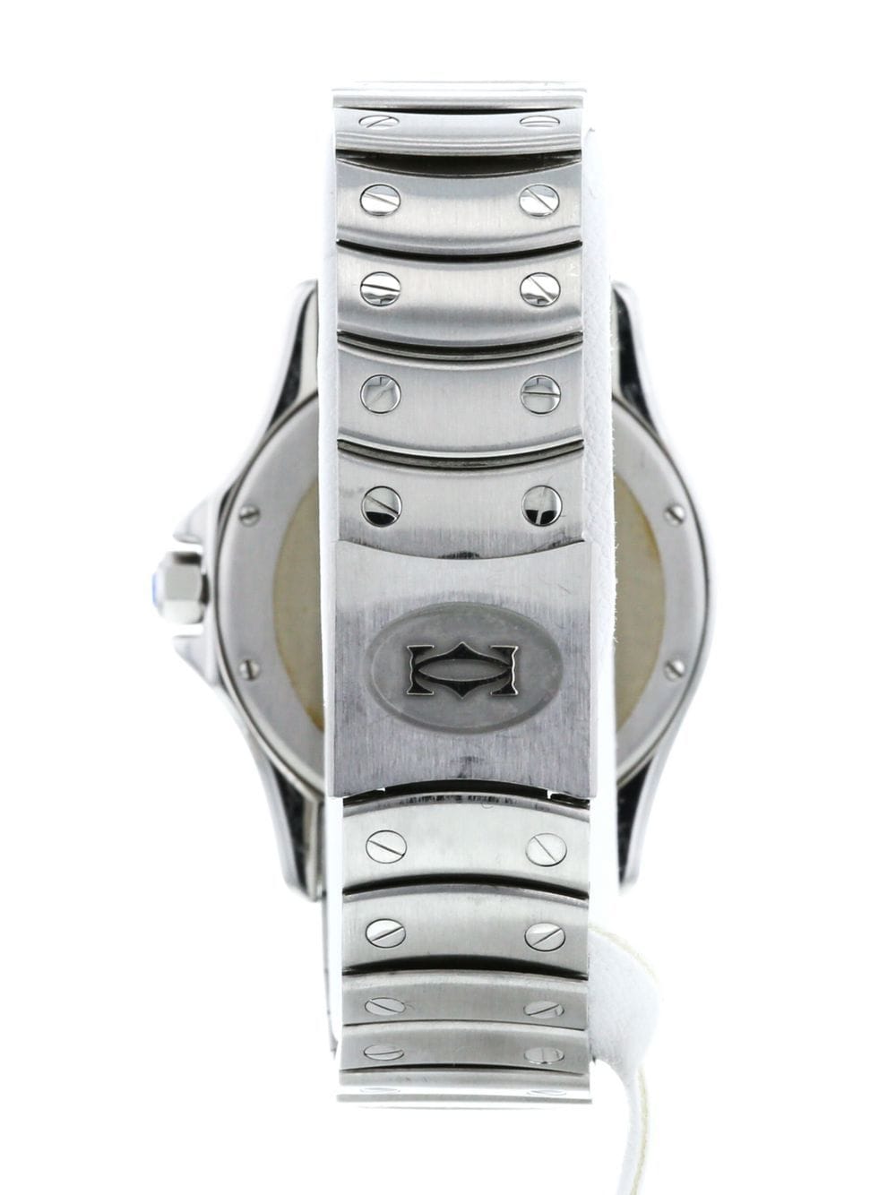 Pre-owned Cartier 1990  Cougar 33mm In White