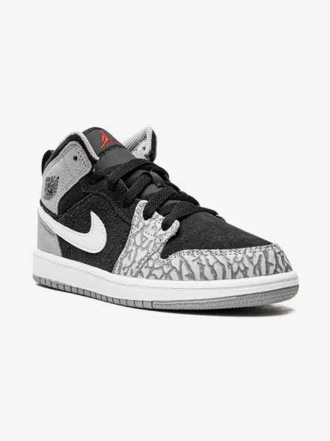 Jordan Kids Jordan 1 Mid "Elephant Print" sneakers