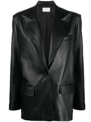 MAGDA BUTRYM SS25BALLETFLATSBLACK 関税送料込 H&M×MAGDA BUTRYM ブラック テーラードジャケット S