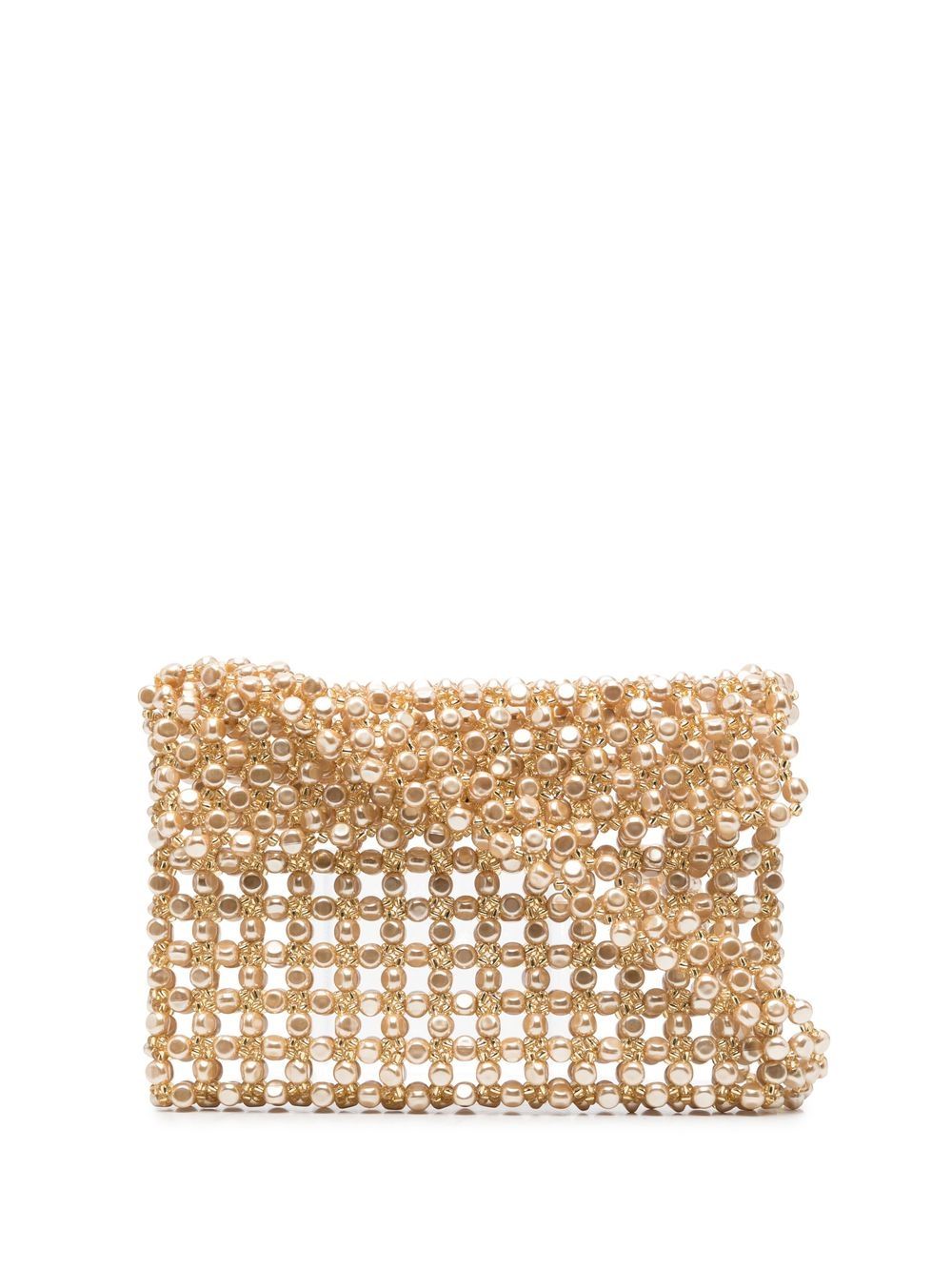 Le Sablena beaded shoulder bag