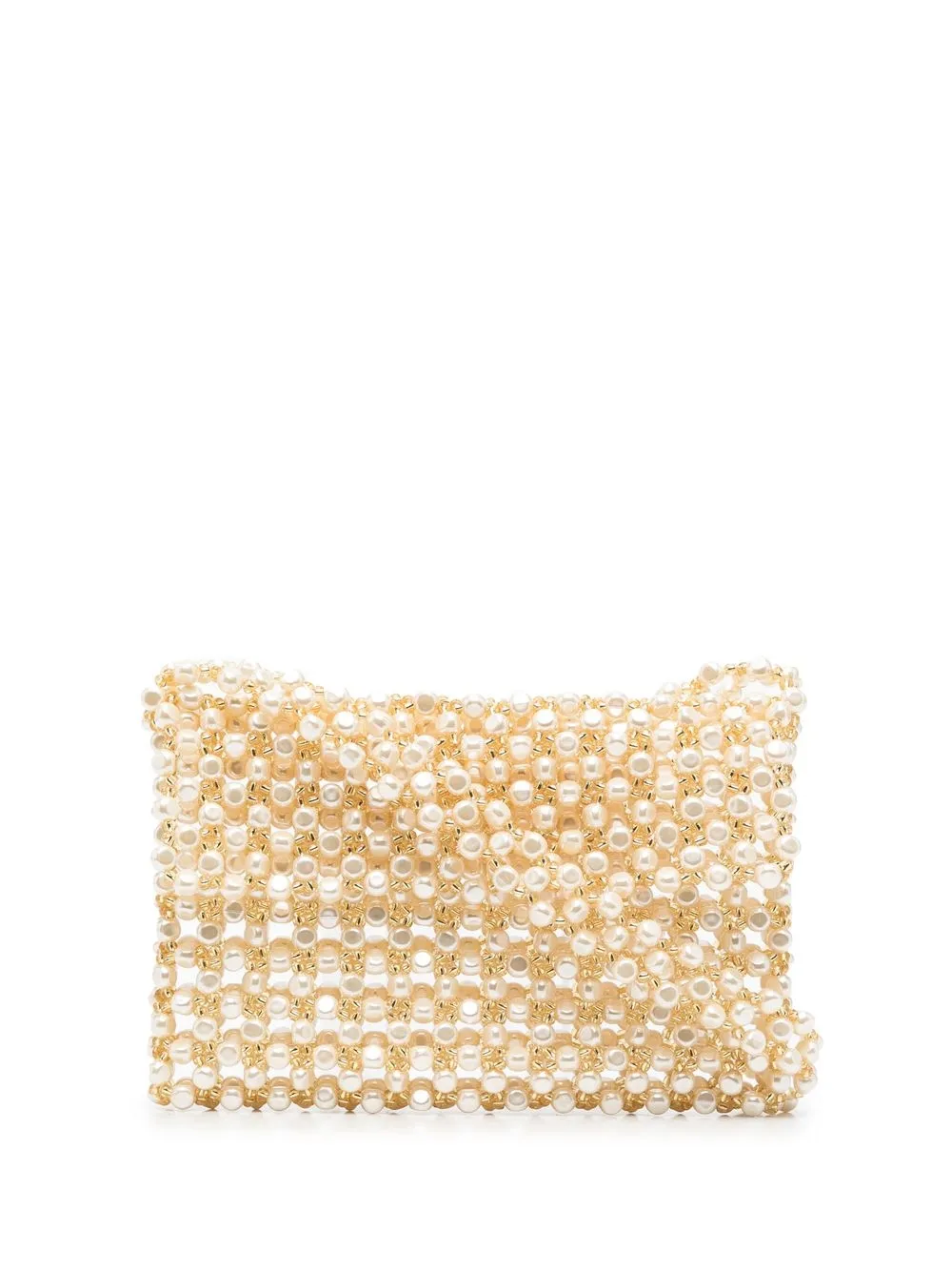 

Vanina Le Sablenacre pearl-embellished shoulder bag - Neutrals