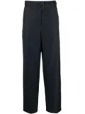 Prada belted tailored trousers - Blue