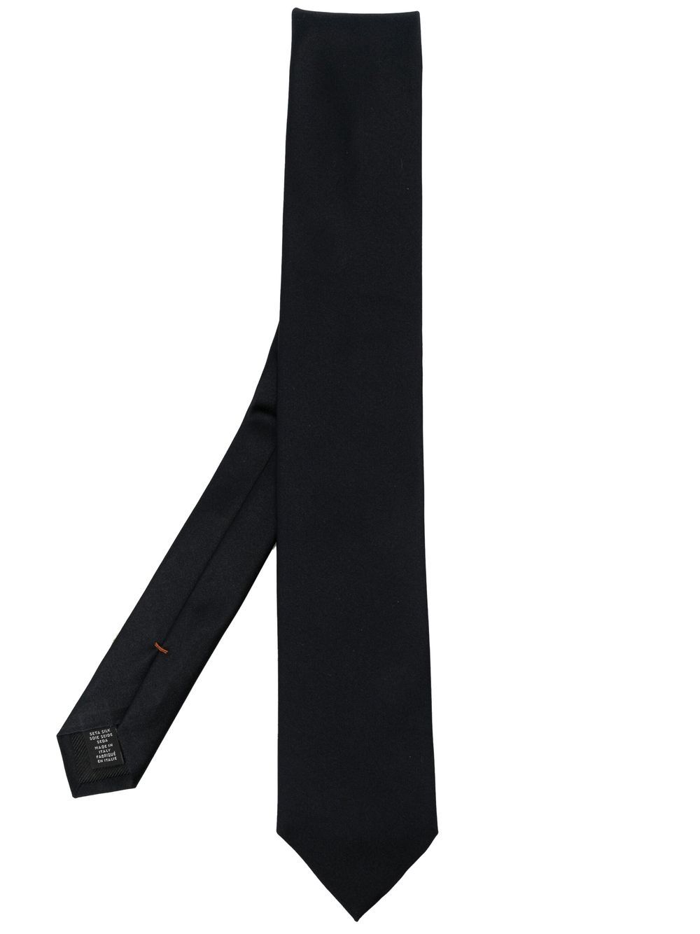 silk pointed-tip tie