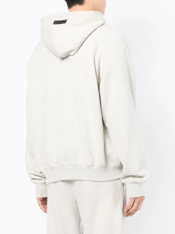 FEAR OF GOD ESSENTIALS '1977' Print Hoodie | Grey | FARFETCH