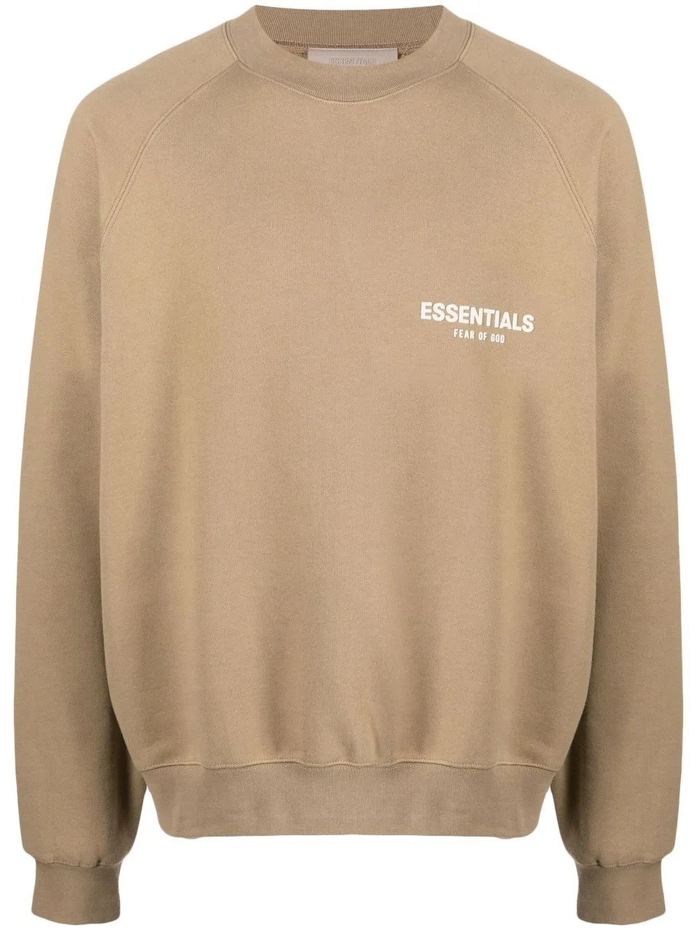 

FEAR OF GOD ESSENTIALS sudadera con logo estampado - Marrón