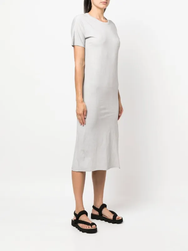Grey tee shirt dress discount